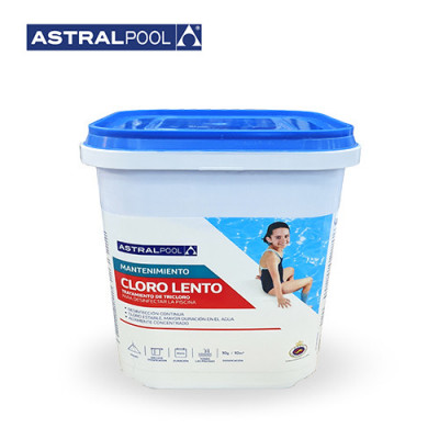 CLORO LENTO GRANULADO ASTRALPOOL PARA PISCINAS | TRICLORO | 5kg