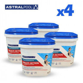 CLORO MULTIACCION ASTRALPOOL PARA PISCINAS | TABLETAS 250gr | 5KG | 4uds