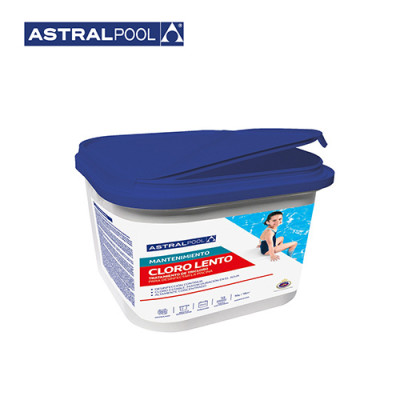 CLORO LENTO GRANULADO ASTRALPOOL PARA PISCINAS | TRICLORO | 1kg