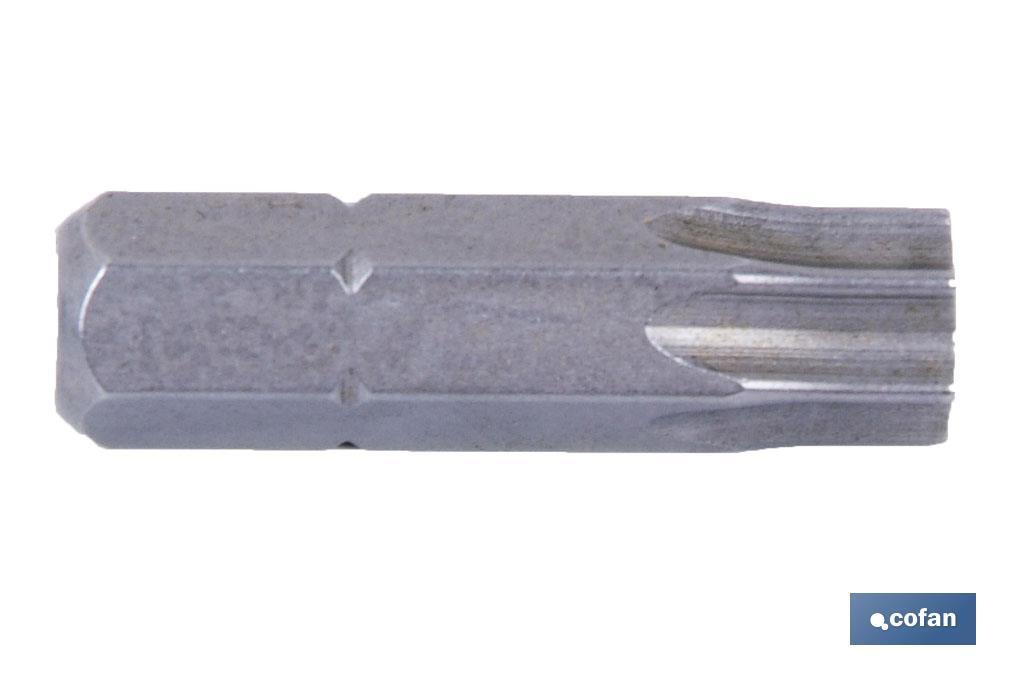 PUNTA DE DESTORNILLADOR TORX T-15 50 MM VENTA UNITARIA