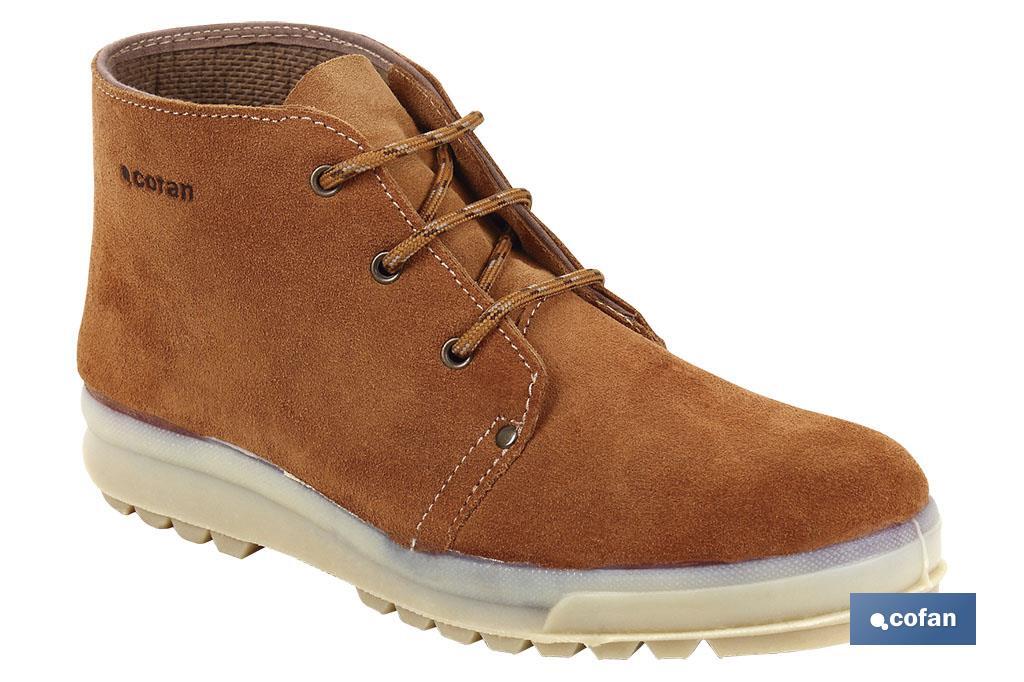 BOTA PIEL CORDONES MODELO MORELLA T-44