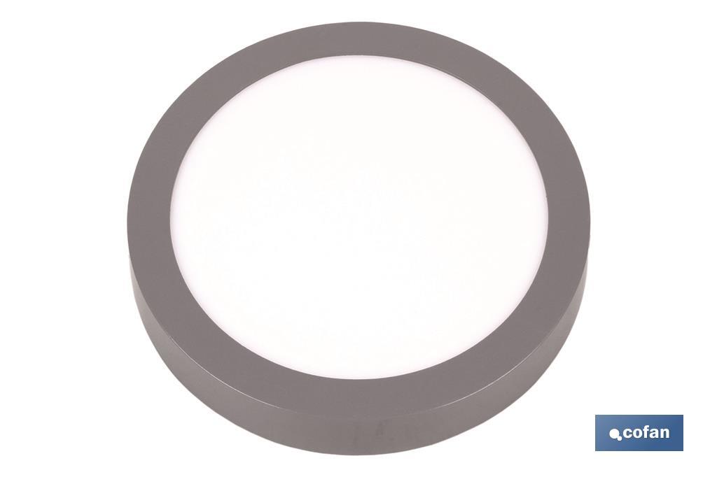 DOWNLIGHT SUPERFICIE ALUMINIO 20W Ø225 MM