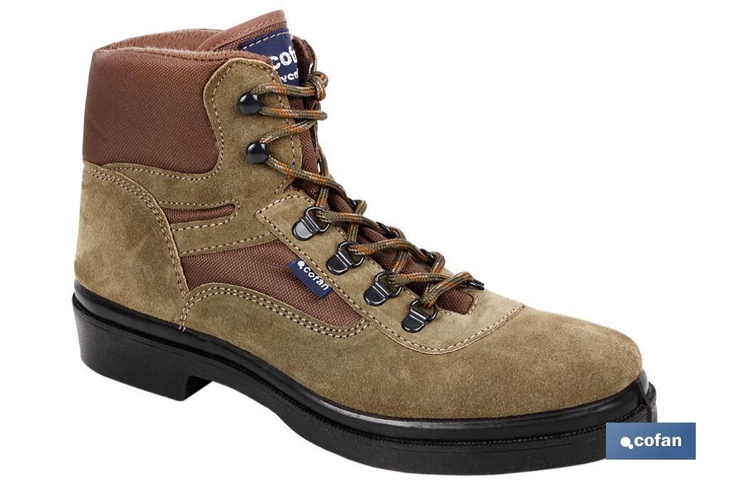 BOTA TREKKING VERDE MODELO ALHAMA T-43