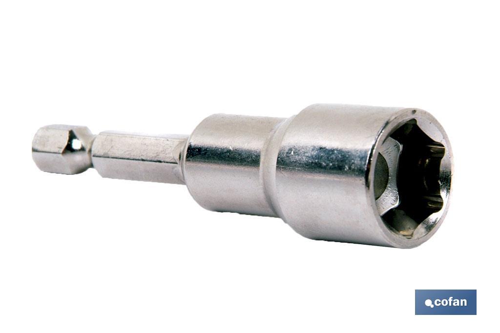 ADAPTADOR TORN. CUBIERTA C/IMAN 10mm. (PACK: 1 UDS) ADAPTADOR TORN. CUBIERTA C/IMAN 10mm. (PACK: 1 UDS)