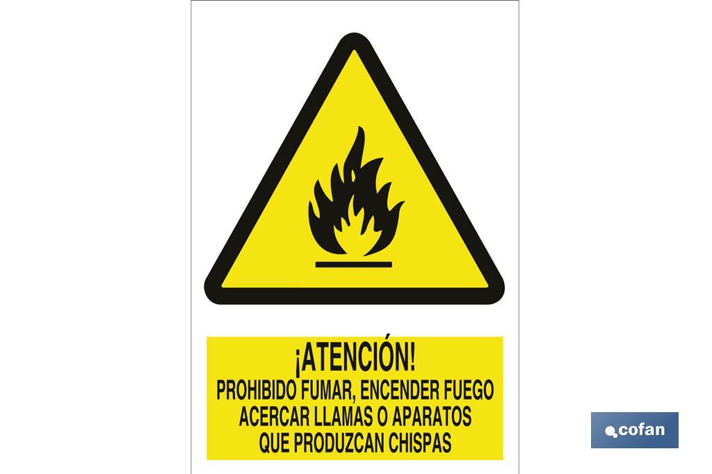 SEÑAL POLIESTIRENO 297X210MM. (PACK: 1 UDS)