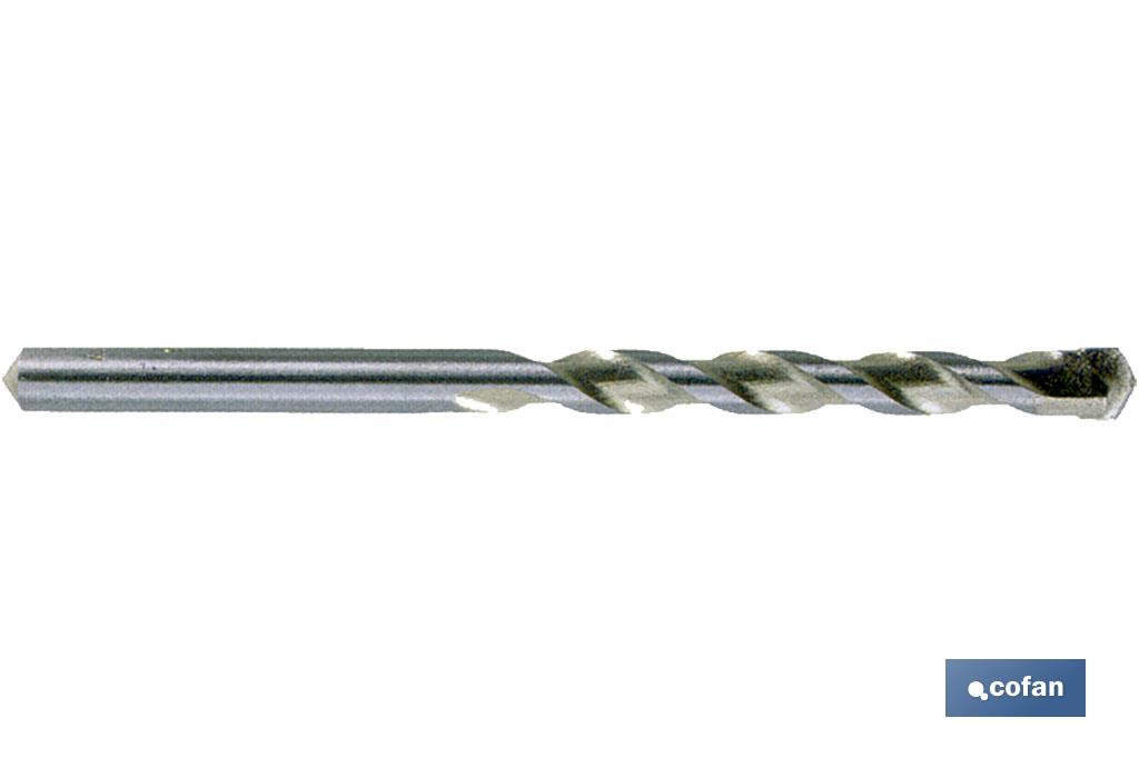 BROCA STANDAR PARA MUROS 8mm (PACK: 1 UDS) BROCA STANDAR PARA MUROS 8mm (PACK: 1 UDS)