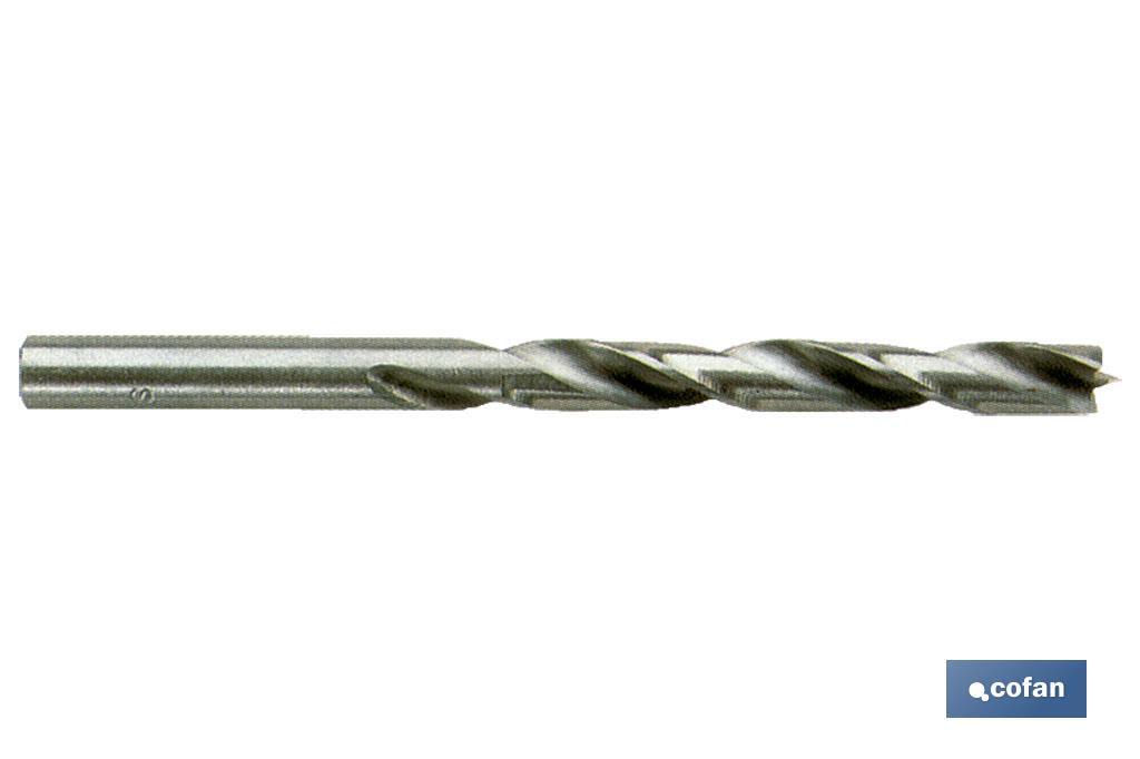 BROCA 3 PUNTAS MADERA PROFESIONAL 07X105 (PACK: 1 UDS) BROCA 3 PUNTAS MADERA PROFESIONAL 07X105 (PACK: 1 UDS)