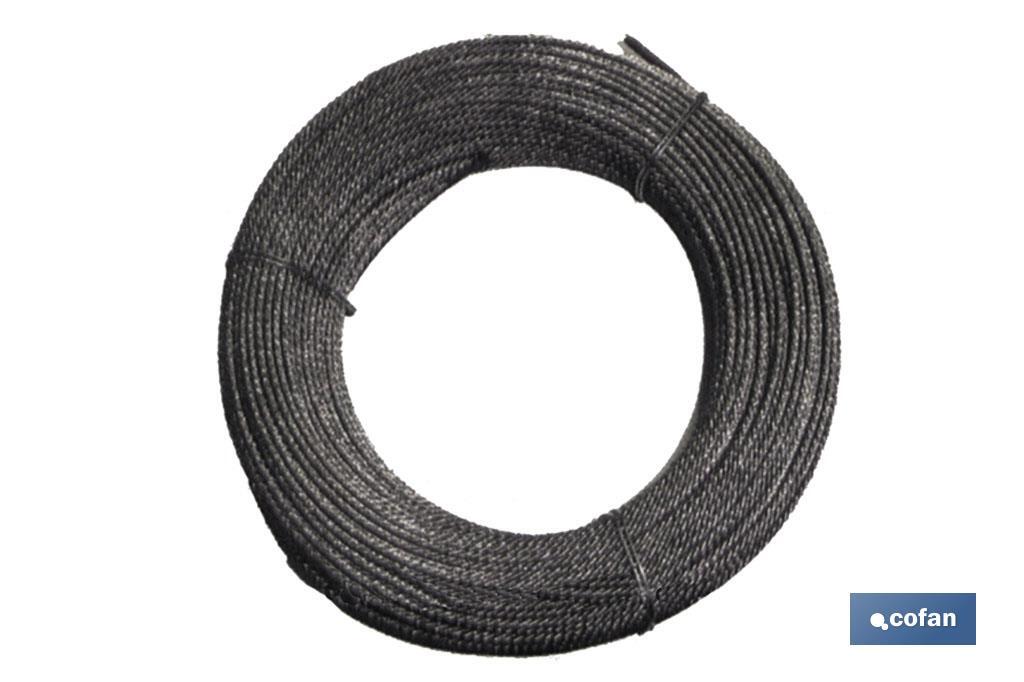 ROLLO CABLE GALVANIZADO 25 MTS. 10MM. (PACK: 1 UDS) ROLLO CABLE GALVANIZADO 25 MTS. 10MM. (PACK: 1 UDS)