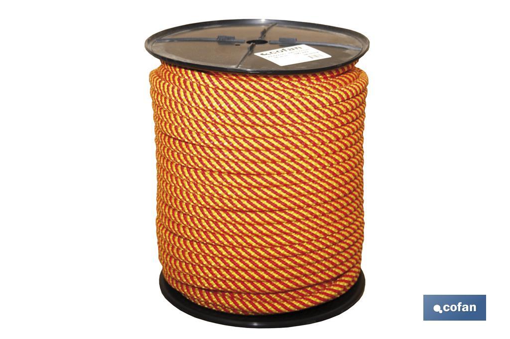 CARRETE CUERDA TR. HELICO. 16MM 100 MTS ROJO/AMR (PACK: 1 UDS) CARRETE CUERDA TR. HELICO. 16MM 100 MTS ROJO/AMR (PACK: 1 UDS)