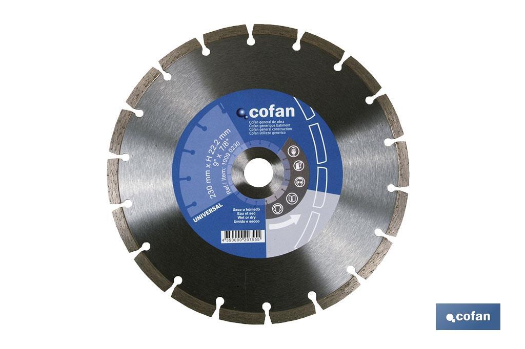 DISCO DIAM. UNIVERSAL BASICO 115 MM. (PACK: 1 UDS) DISCO DIAM. UNIVERSAL BASICO 115 MM. (PACK: 1 UDS)