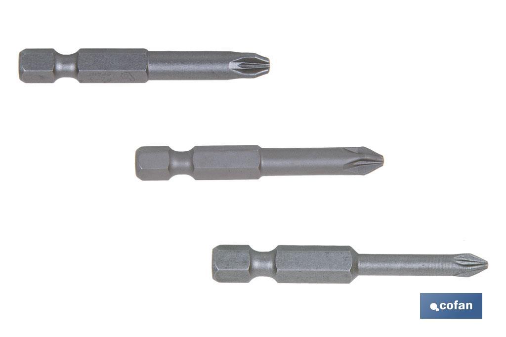 SURTIDO PUNTAS 1/4 PZ-1-2-3 X 50 (PACK: 1 UDS) SURTIDO PUNTAS 1/4 PZ-1-2-3 X 50 (PACK: 1 UDS)