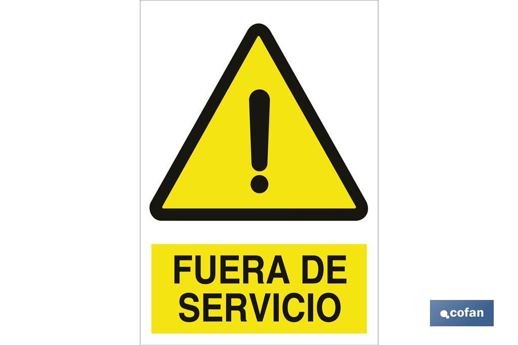 SEÑAL POLIESTIRENO 297X210MM. (PACK: 1 UDS) SEÑAL POLIESTIRENO 297X210MM. (PACK: 1 UDS)