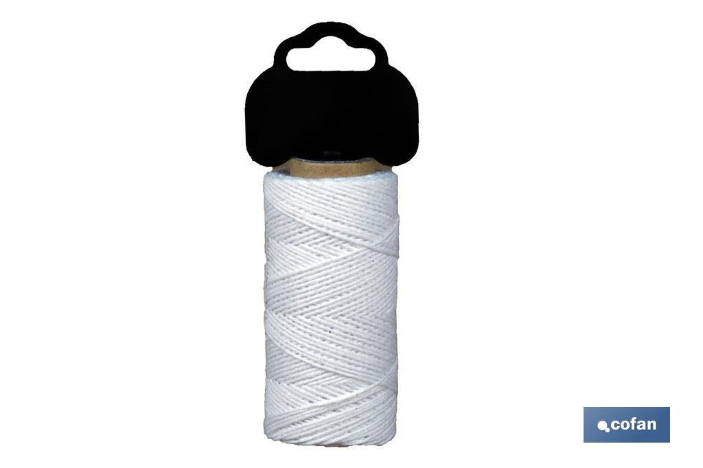 BLISTER BOBINA HILO DE ALGODON 50GRS BCO (PACK: 1 UDS) BLISTER BOBINA HILO DE ALGODON 50GRS BCO (PACK: 1 UDS)