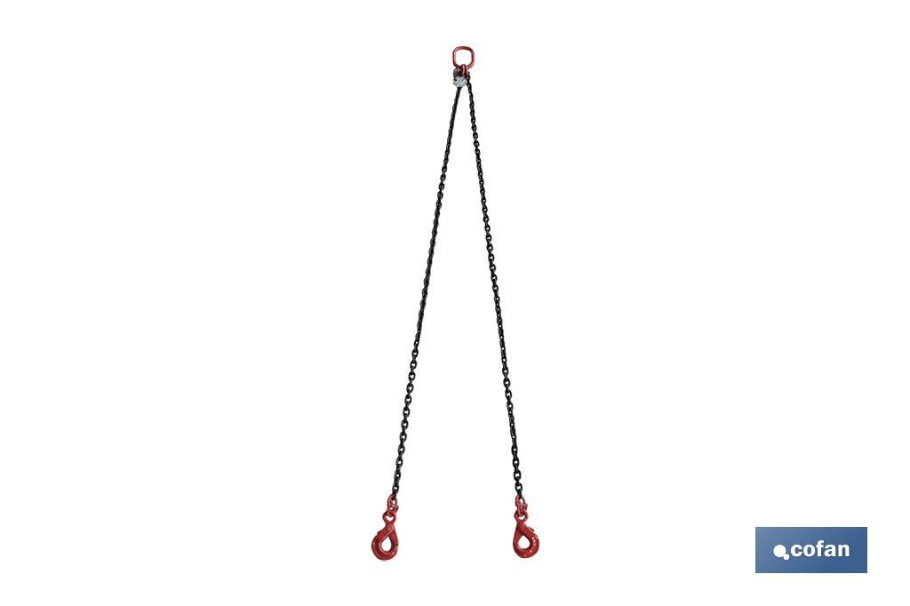 PULPO CADENA 8mm. Gº80 2Rx4M (PACK: 1 UDS) PULPO CADENA 8mm. Gº80 2Rx4M (PACK: 1 UDS)