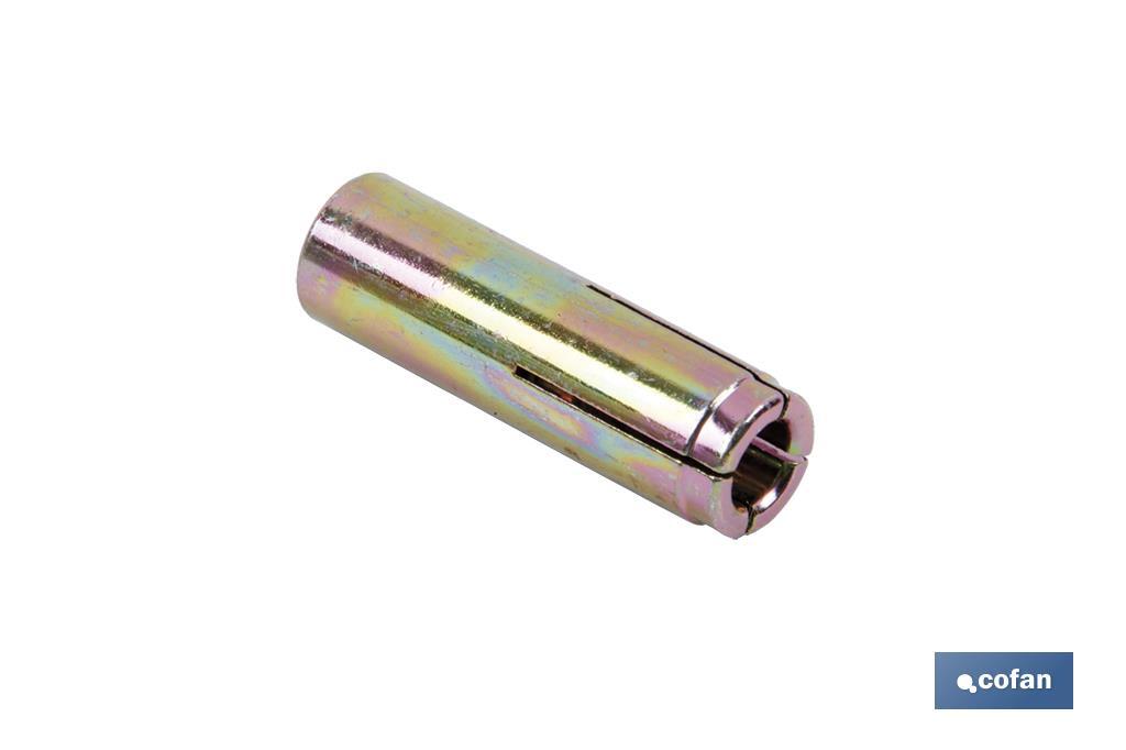 TACO METALICO EXPANSION P/GOLPE M-8 (PACK: 100 UDS) TACO METALICO EXPANSION P/GOLPE M-8 (PACK: 100 UDS)