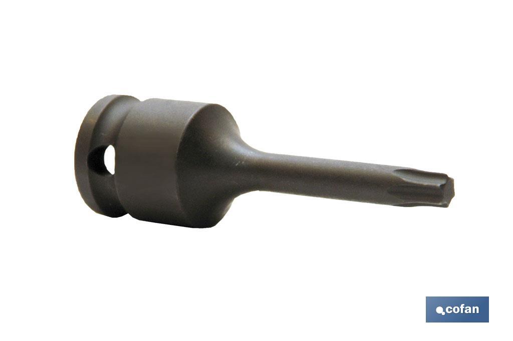 VASO IMPACTO 1/2 TORX MACHO T-70 (PACK: 1 UDS) VASO IMPACTO 1/2 TORX MACHO T-70 (PACK: 1 UDS)