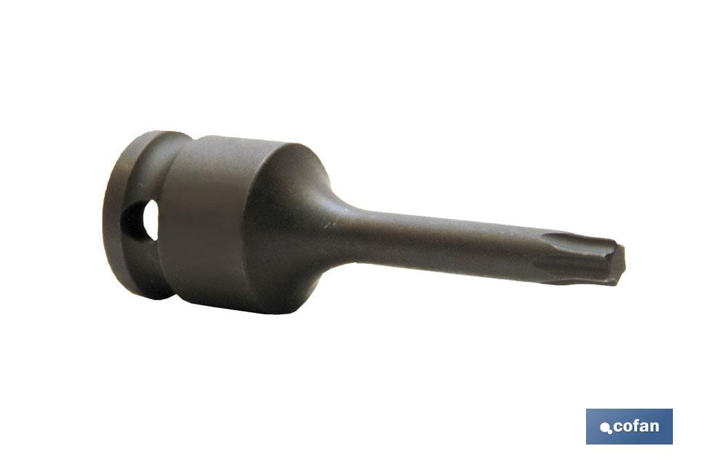 VASO IMPACTO 1/2 TORX MACHO T-47 (PACK: 1 UDS)