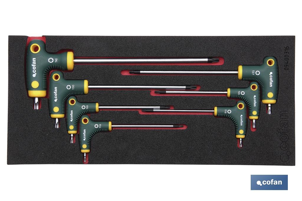 MÓDULO (1/3 CAJON) DEST- T PUNTA TORX (PACK: 1 UDS) MÓDULO (1/3 CAJON) DEST- T PUNTA TORX (PACK: 1 UDS)
