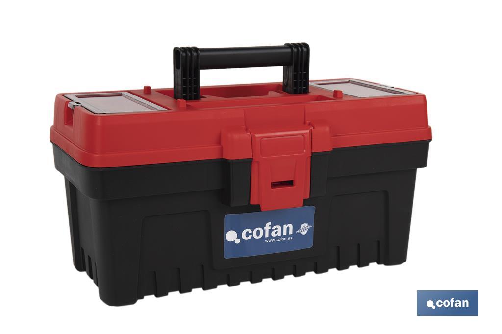 CAJA DE HERRAMIENTAS SEMIPROFESIONAL 360 X 193 X 186 MM (PACK: 1 UDS) CAJA DE HERRAMIENTAS SEMIPROFESIONAL 360 X 193 X 186 MM (PACK: 1 UDS)