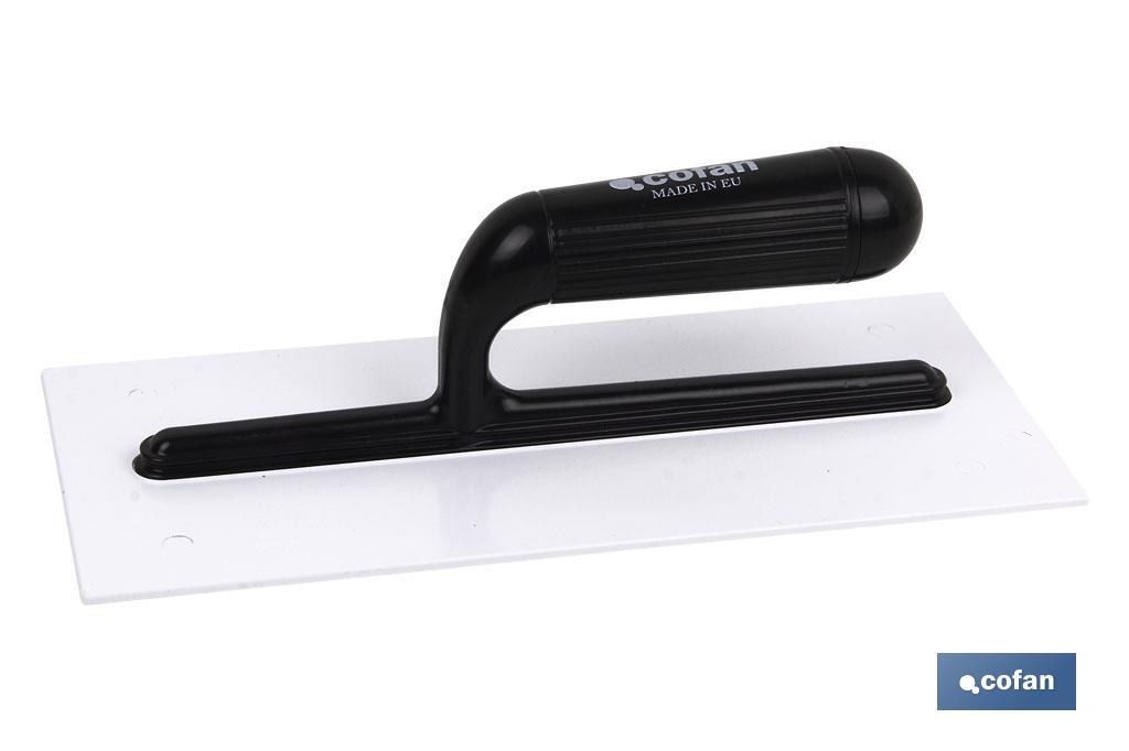 LLANA PVC BLANCO EFECTO CHIRRIANTE 280X130X2,5 MM (PACK: 1 UDS) LLANA PVC BLANCO EFECTO CHIRRIANTE 280X130X2,5 MM (PACK: 1 UDS)