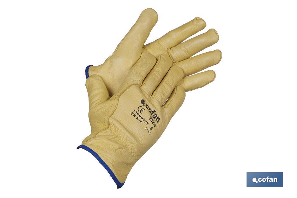 GUANTE VACUNO EXTRA C/BORREGUITO T-9 (PACK: 12 UDS) GUANTE VACUNO EXTRA C/BORREGUITO T-9 (PACK: 12 UDS)