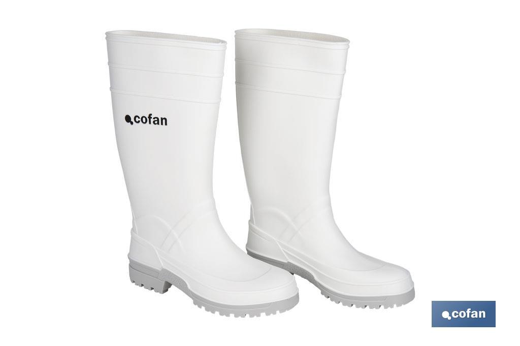 BOTA AGUA PVC BLANCA TALLA 44 (PACK: 1 UDS) BOTA AGUA PVC BLANCA TALLA 44 (PACK: 1 UDS)