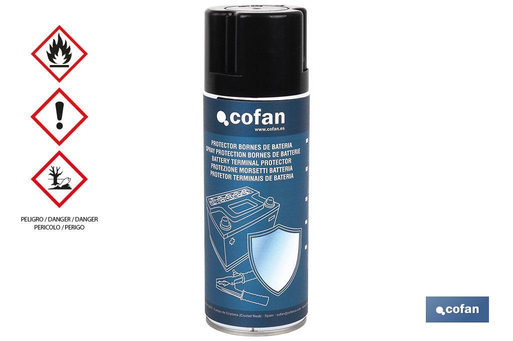 PROTECTOR BORNES DE BATERÍA 400 ML (PACK: 1 UDS) PROTECTOR BORNES DE BATERÍA 400 ML (PACK: 1 UDS)