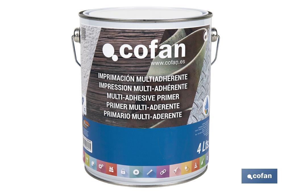 IMPRIMACION MULTIADHERENTE AL AGUA 4 L (PACK: 1 UDS) IMPRIMACION MULTIADHERENTE AL AGUA 4 L (PACK: 1 UDS)