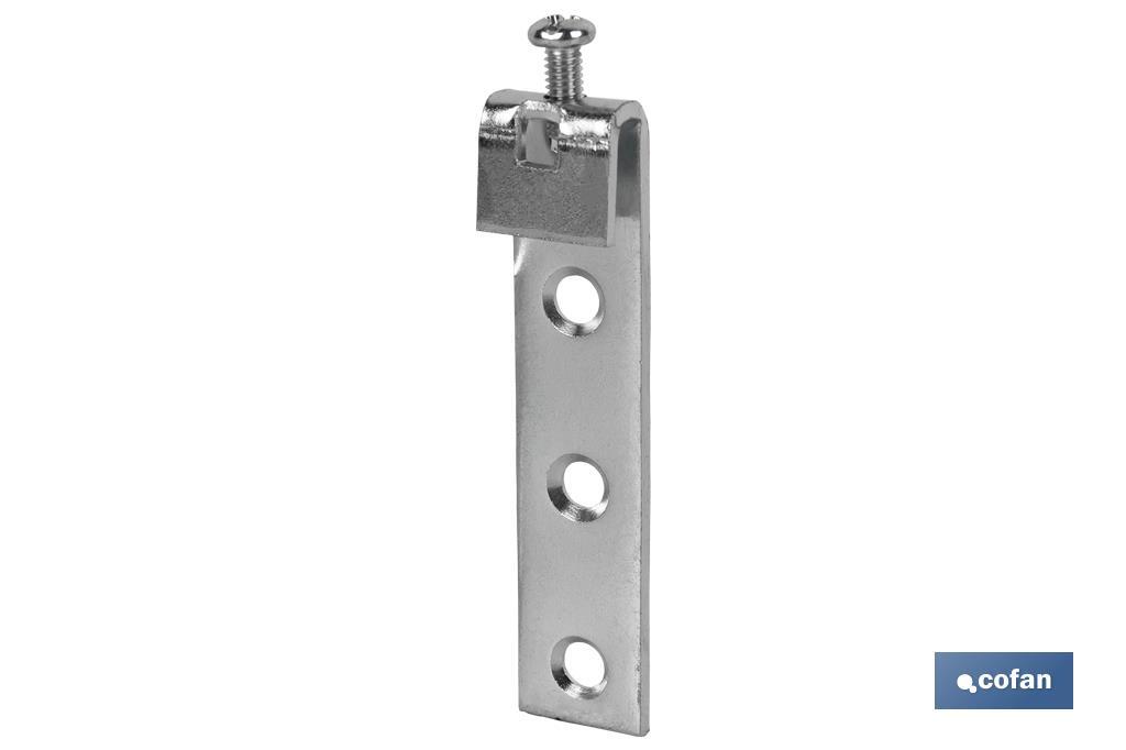 GANCHO COLGADOR ZINCADO CON TORNILLO REGULADOR VENTA UNITARIA (PACK: 1 UDS) GANCHO COLGADOR ZINCADO CON TORNILLO REGULADOR VENTA UNITARIA (PACK: 1 UDS)
