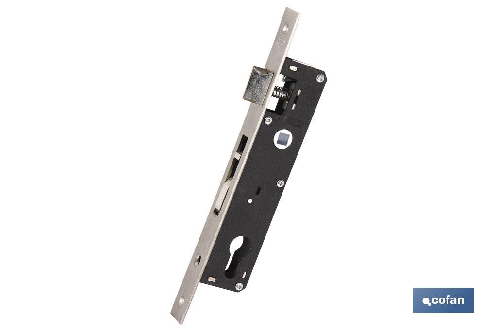 Cerradura Embutir Gancho D85E38 Inox (L.Corta) (PACK: 1 UDS) Cerradura Embutir Gancho D85E38 Inox (L.Corta) (PACK: 1 UDS)