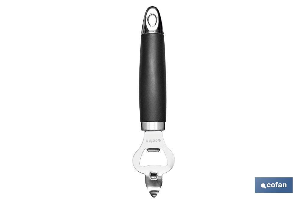 ABRIDOR DE BOTELLAS NEGRO MODELO SENA 18,5 CM (PACK: 1 UDS) ABRIDOR DE BOTELLAS NEGRO MODELO SENA 18,5 CM (PACK: 1 UDS)