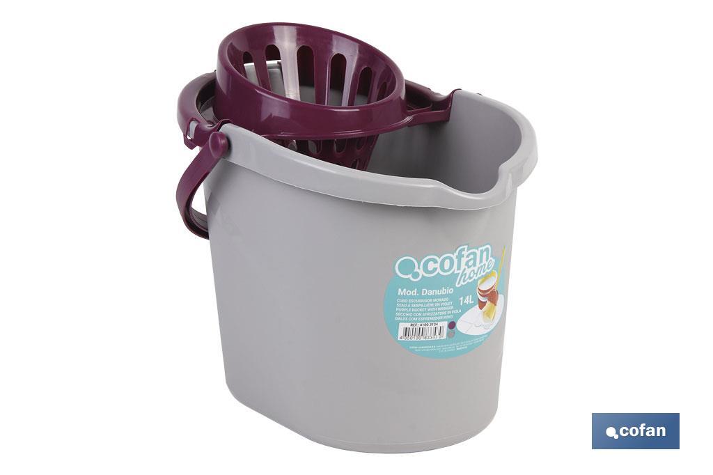 CUBO ESCURRIDOR 14L.MORADO (PACK: 1 UDS) CUBO ESCURRIDOR 14L.MORADO (PACK: 1 UDS)