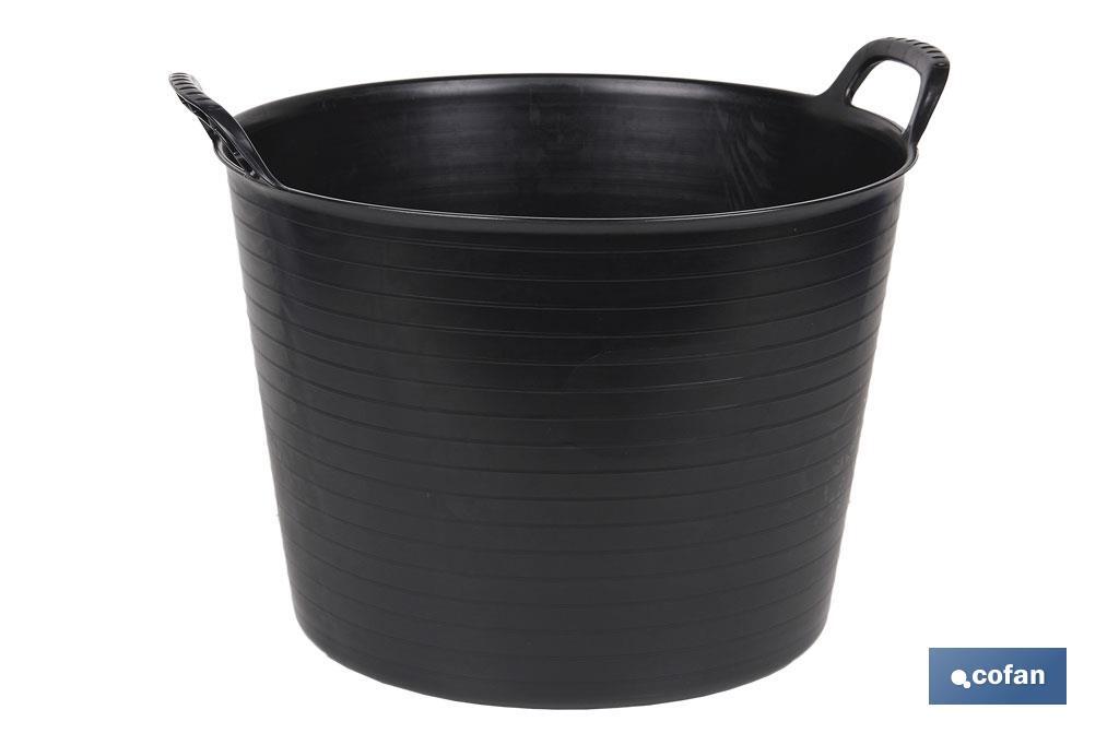 CAPAZO NEGRO RECICLADO 42 L 48.5 X 45 X 38 CM (PACK: 6 UDS) CAPAZO NEGRO RECICLADO 42 L 48.5 X 45 X 38 CM (PACK: 6 UDS)