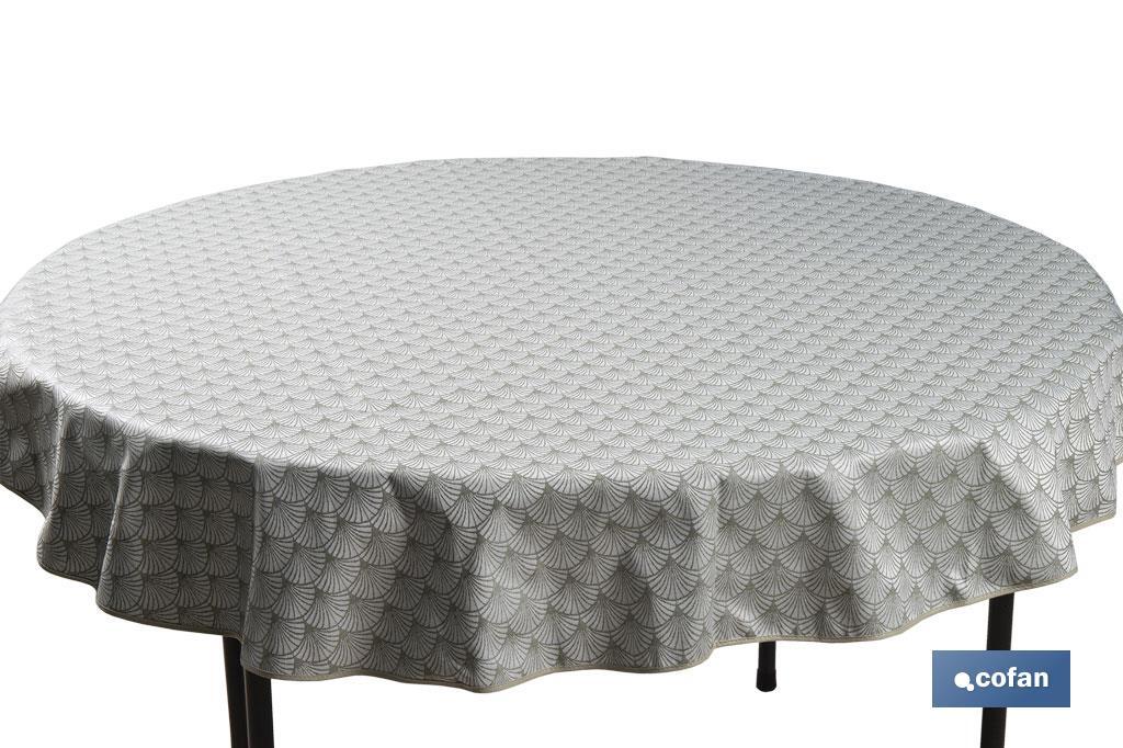 MANTEL REDONDO ARCOS VERDES ANTIMANCHAS RESINADO JACQUARD CONFECCIONADO 50% ALGODÓN 50% POLIESTER 1,40 M (PACK: 1 UDS) MANTEL REDONDO ARCOS VERDES ANTIMANCHAS RESINADO JACQUARD CONFECCIONADO 50% ALGODÓN 50% POLIESTER 1,40 M (PACK: 1 UDS)