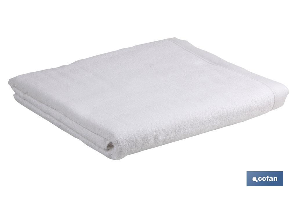 TOALLA BAÑO BLANCA GR.580/M2 GAMA PALOMA 100 X 150cm (PACK: 1 UDS) TOALLA BAÑO BLANCA GR.580/M2 GAMA PALOMA 100 X 150cm (PACK: 1 UDS)