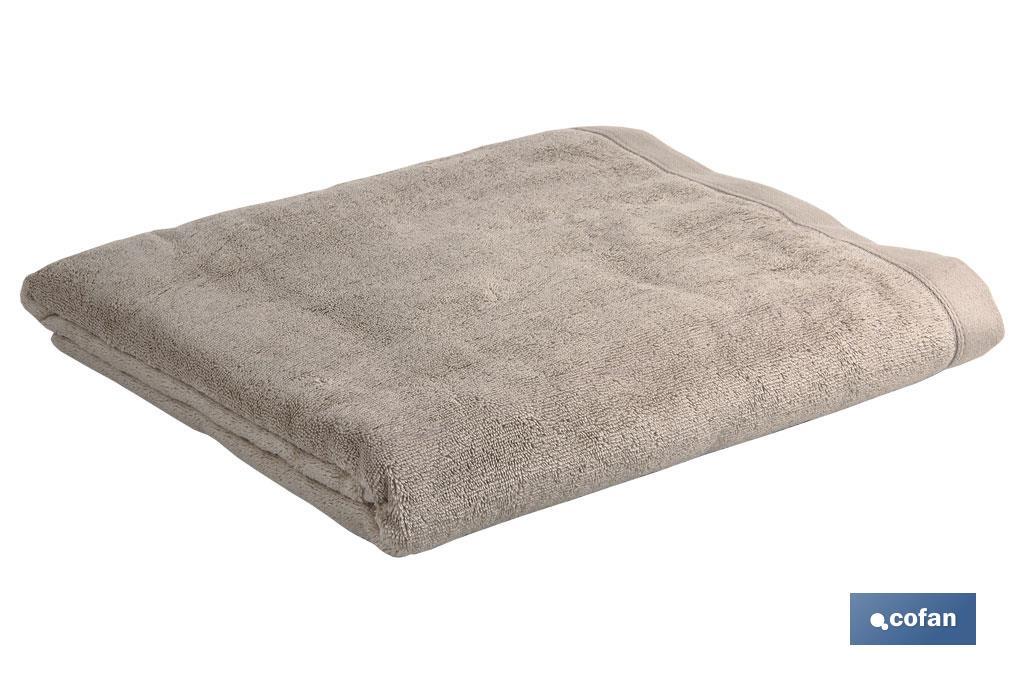 TOALLA DUCHA BEIGE GR.580/M2 MODELO ABISINIA 70X140cm (PACK: 1 UDS) TOALLA DUCHA BEIGE GR.580/M2 MODELO ABISINIA 70X140cm (PACK: 1 UDS)
