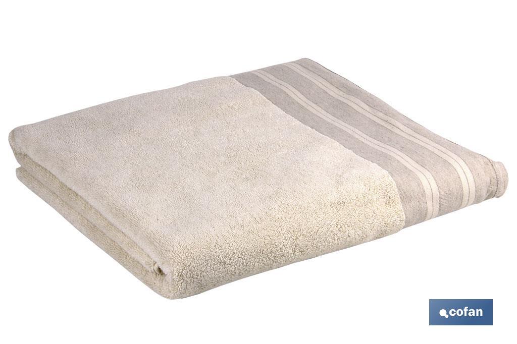 TOALLA DUCHA NATURE GR.600/M2 MODELO INSPIRACIÓN 70X140cm (PACK: 1 UDS) TOALLA DUCHA NATURE GR.600/M2 MODELO INSPIRACIÓN 70X140cm (PACK: 1 UDS)