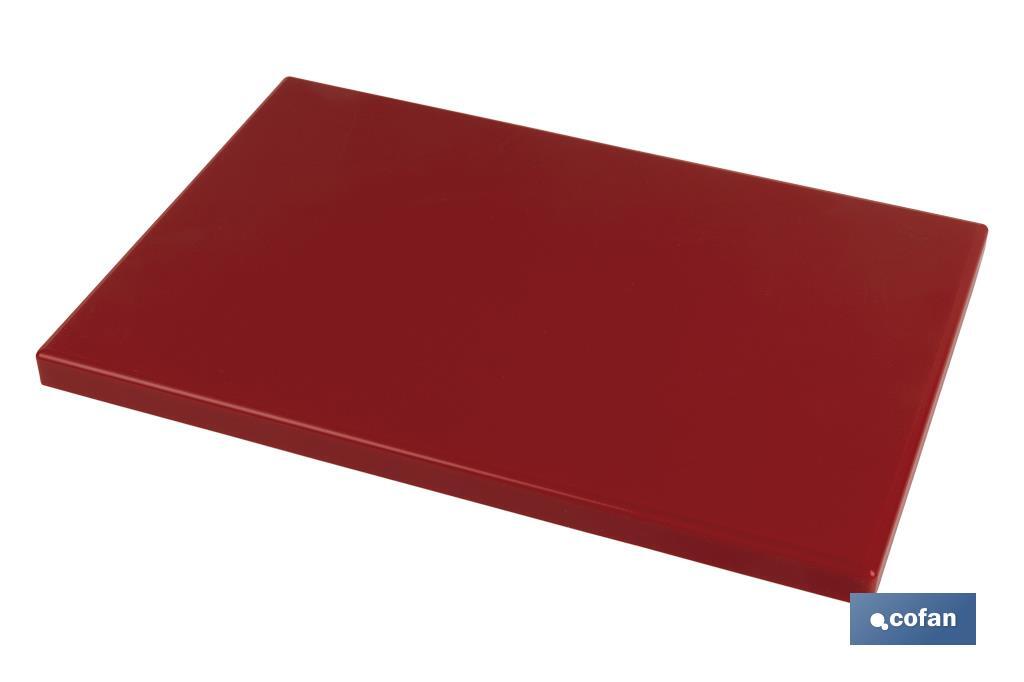 TABLA CORTE ROJO 40x30x1,5 cm. MODELO BRESA (PACK: 1 UDS) TABLA CORTE ROJO 40x30x1,5 cm. MODELO BRESA (PACK: 1 UDS)