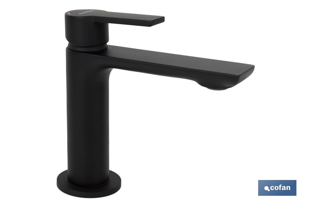 GRIFO MONOMANDO LAVABO NEGRO MATE 25MM MODELO KERCH (PACK: 1 UDS) GRIFO MONOMANDO LAVABO NEGRO MATE 25MM MODELO KERCH (PACK: 1 UDS)
