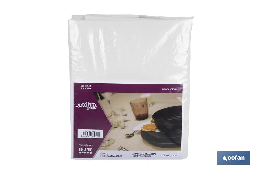 PROTECTOR DE MESA  1.5 BLANCO 1.40 X 2.00 M (PACK: 1 UDS)
