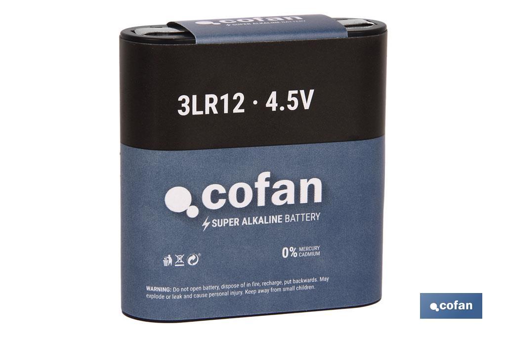 BLÍSTER DE 1 PILA ALCALINA 3LR12/45V VENTA UNITARIA (PACK: 1 UDS) BLÍSTER DE 1 PILA ALCALINA 3LR12/45V VENTA UNITARIA (PACK: 1 UDS)