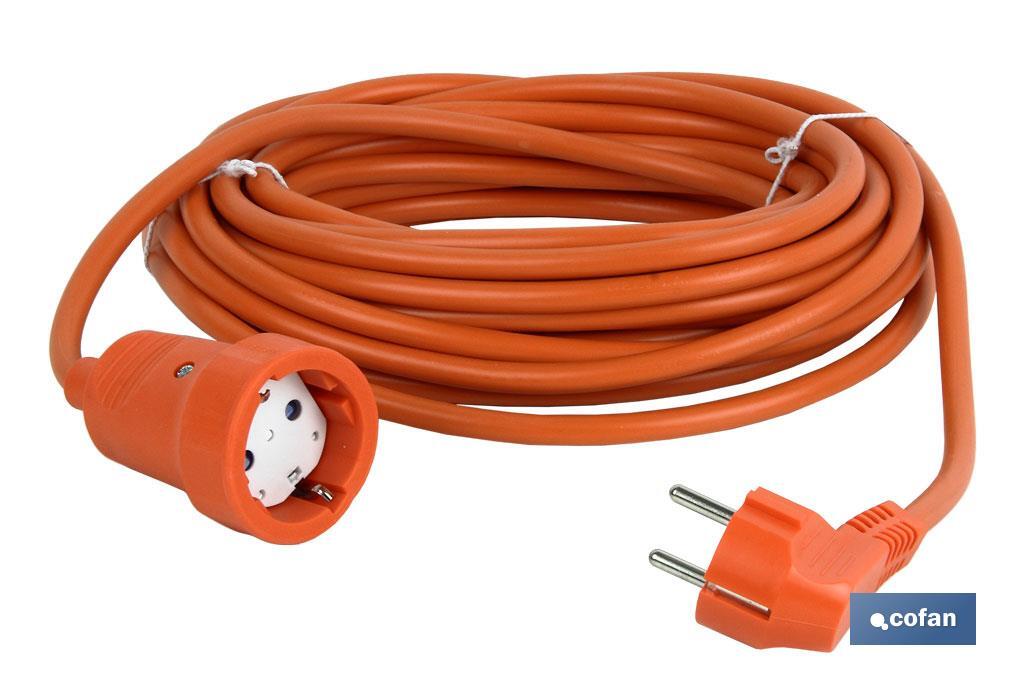 PROLONGADOR BIPOLAR CON T/T LATERAL 16A250V CABLE 10M NARANJA (PACK: 1 UDS) PROLONGADOR BIPOLAR CON T/T LATERAL 16A250V CABLE 10M NARANJA (PACK: 1 UDS)