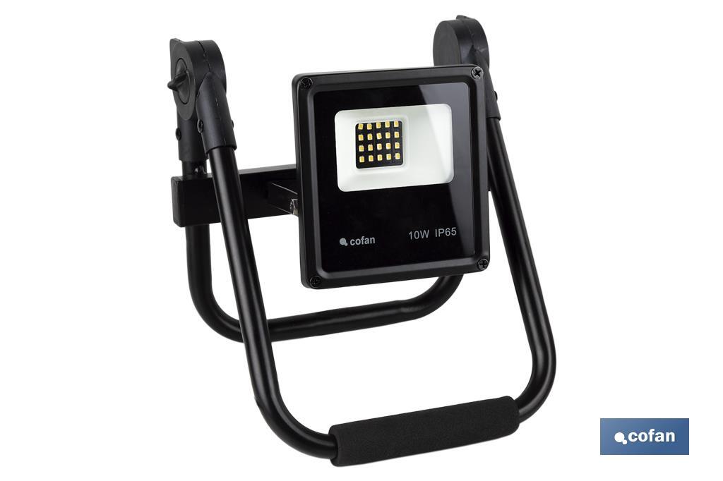 PROYECTOR COMPACTO LED SMD10 W CON SOPORTE (PACK: 1 UDS) PROYECTOR COMPACTO LED SMD10 W CON SOPORTE (PACK: 1 UDS)
