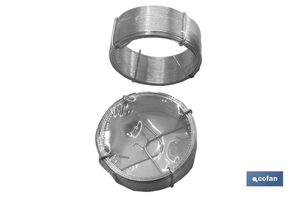 ROLLO ALAMBRE GALVANIZADO 0,9MM 50M (PACK: 1 UDS) ROLLO ALAMBRE GALVANIZADO 0,9MM 50M (PACK: 1 UDS)