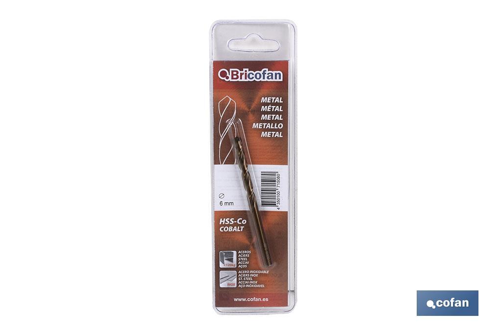 BL 3 UDS BROCA HSSCO DIN338 BRICOFAN 2,5 mm (PACK: 1 UDS) BL 3 UDS BROCA HSSCO DIN338 BRICOFAN 2,5 mm (PACK: 1 UDS)