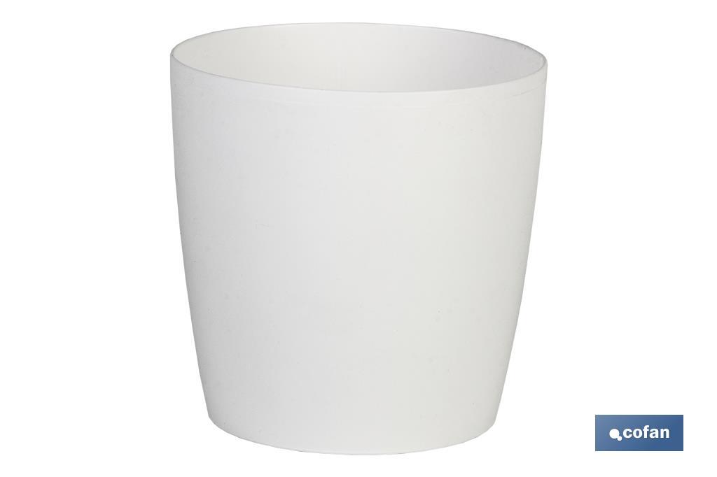 MACETA CAMELIA COLOR BLANCO 35X33cm venta unitaria (PACK: 1 UDS) MACETA CAMELIA COLOR BLANCO 35X33cm venta unitaria (PACK: 1 UDS)