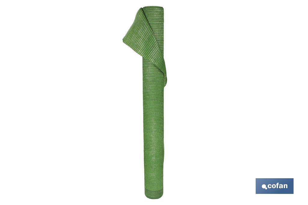 MALLA SOMBREO VERDE CLARO 80% / 90 Grs - 2 x 10 Mts (PACK: 1 UDS) MALLA SOMBREO VERDE CLARO 80% / 90 Grs - 2 x 10 Mts (PACK: 1 UDS)