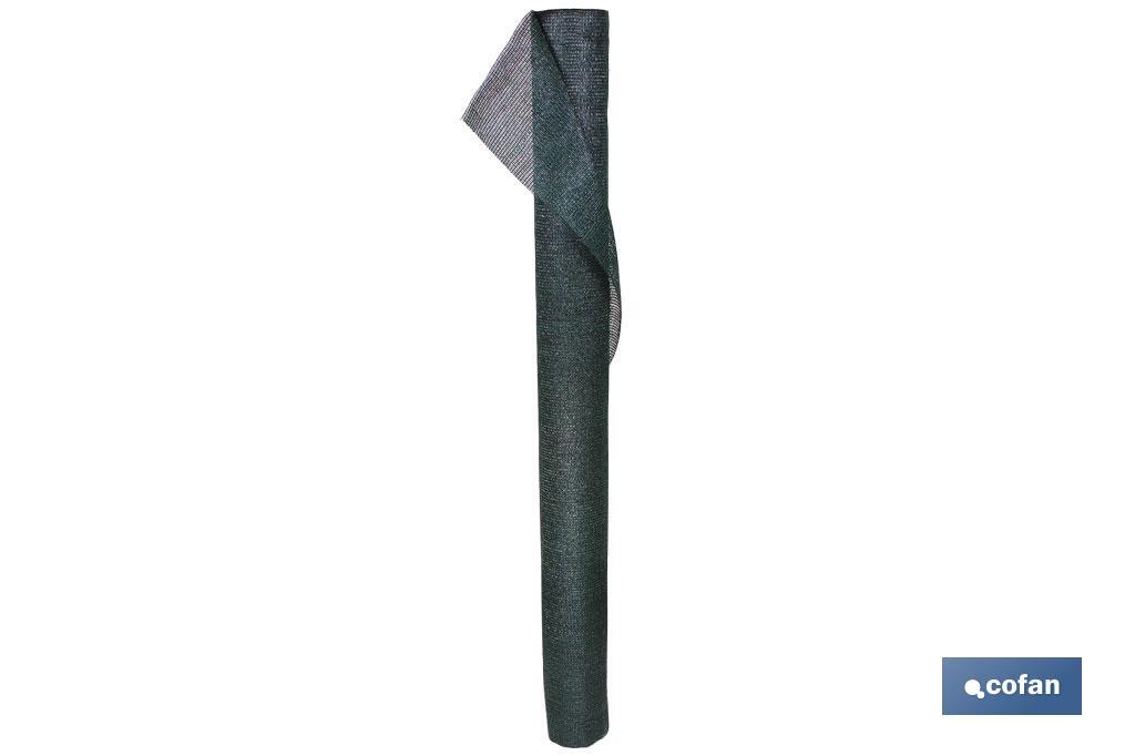 MALLA SOMBREO VERDE OSCURO 90% / 120 Grs - 2 x10 Mts (PACK: 1 UDS) MALLA SOMBREO VERDE OSCURO 90% / 120 Grs - 2 x10 Mts (PACK: 1 UDS)