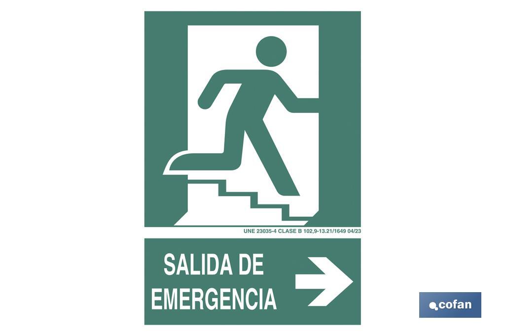 SEÑAL LUMINISCENTE 297X210MM. (PACK: 1 UDS) SEÑAL LUMINISCENTE 297X210MM. (PACK: 1 UDS)