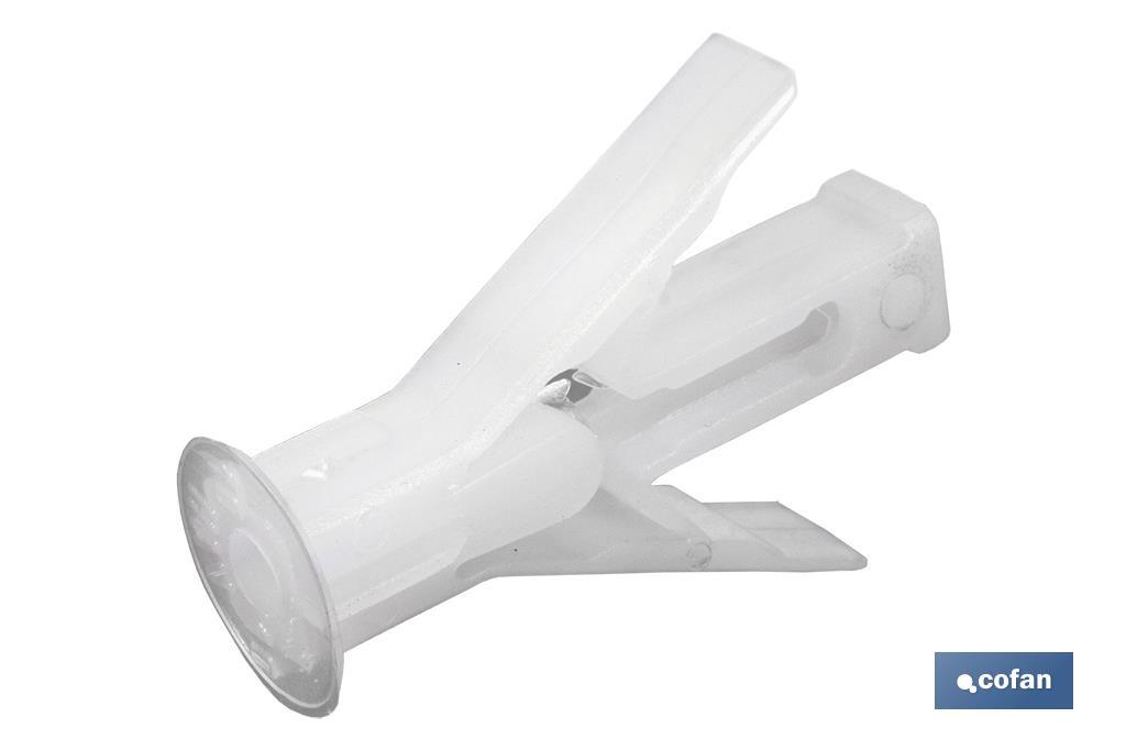 TACO PLADUR CON ALAS 8 X 42 MM (PACK: 50 UDS) TACO PLADUR CON ALAS 8 X 42 MM (PACK: 50 UDS)